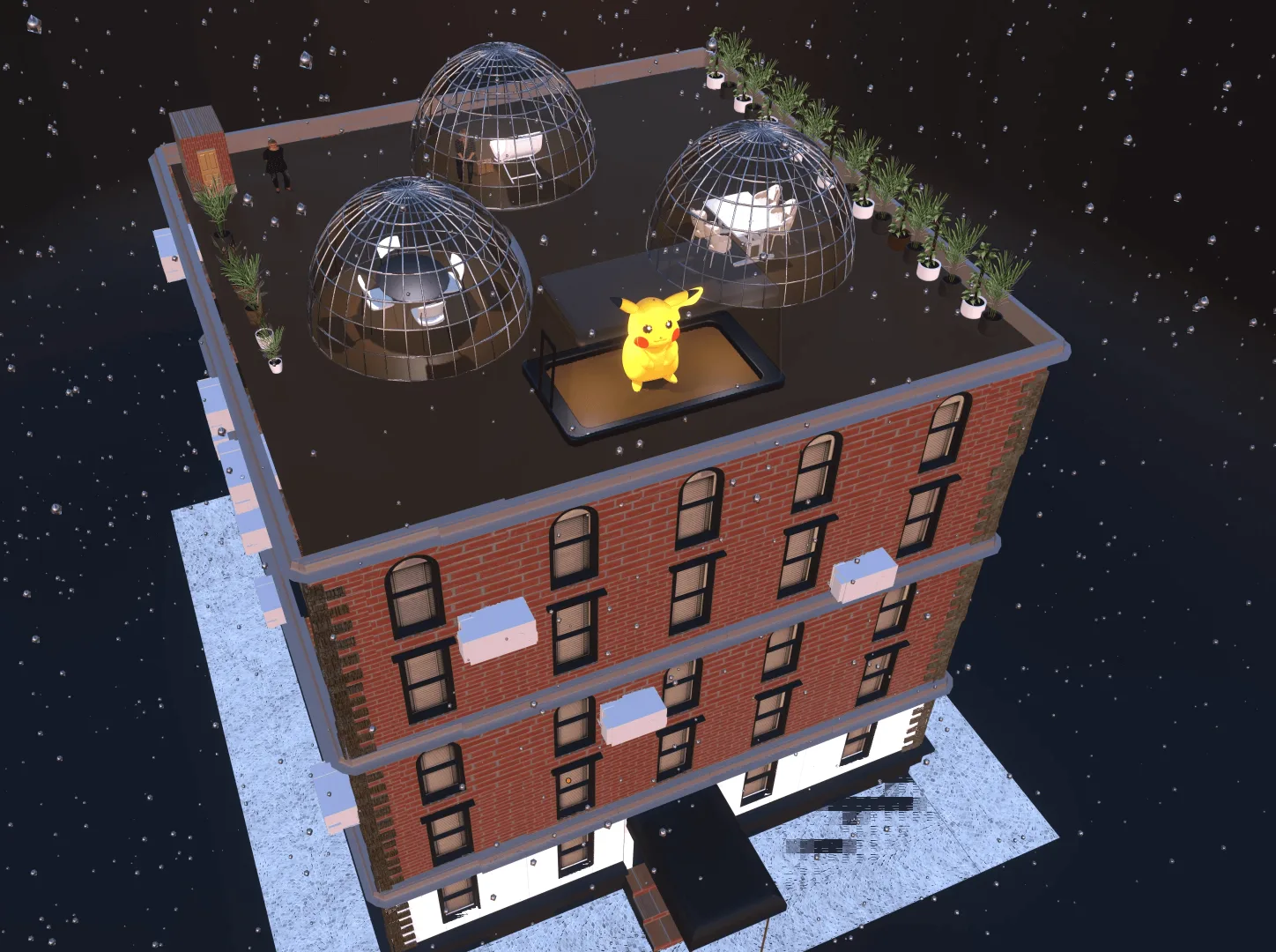 Domie spatial CAD perspective